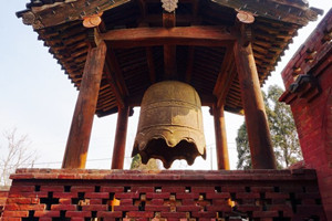 Torre del campanile nel Tempio Zhenguo