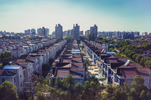 Panorama del Shikumen Shanghai