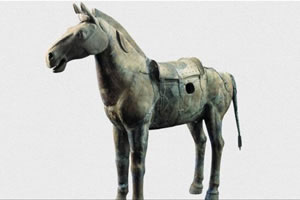 Cavallo di terracotta nell'Eserito di Terracotta