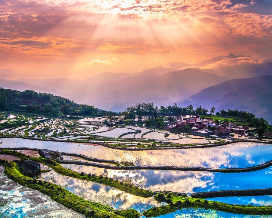 China Foto Tour en Terrazas de Yunnan